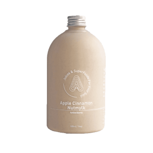 Apple cinnamon nutmylk drink