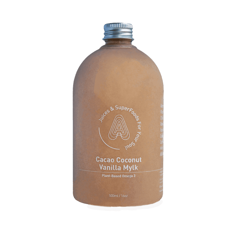 cacao coconut vanilla mylk drink