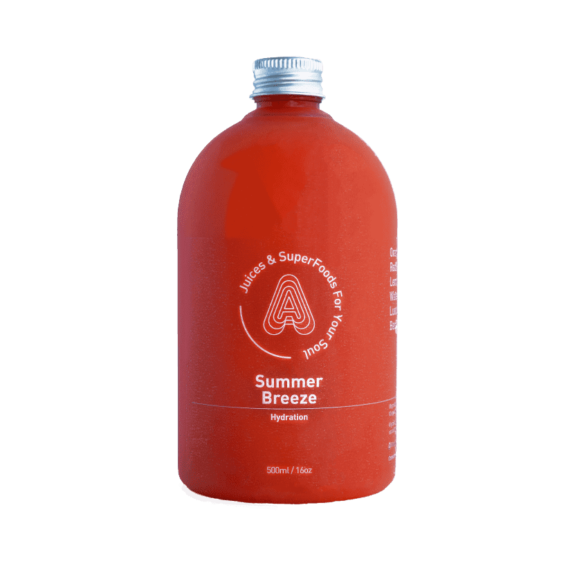 summer breeze antidote juice bottle